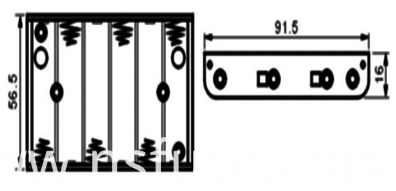 Battery Holder for Lithium Coin Cell